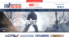 Desktop Screenshot of dambreakers.com